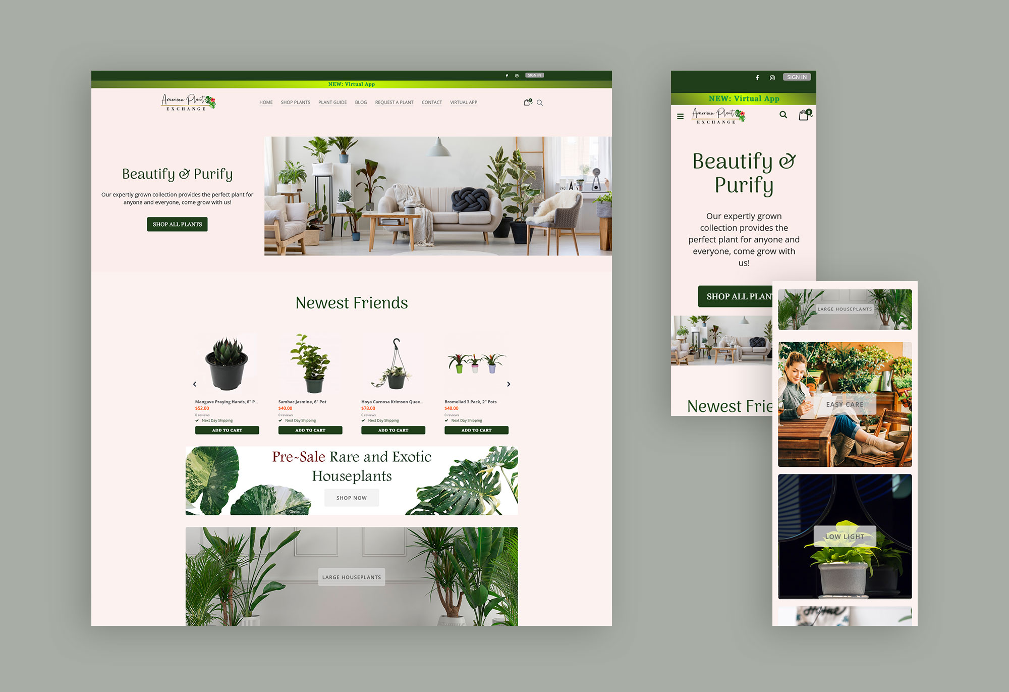 American Plant Exchange Screenshot 1