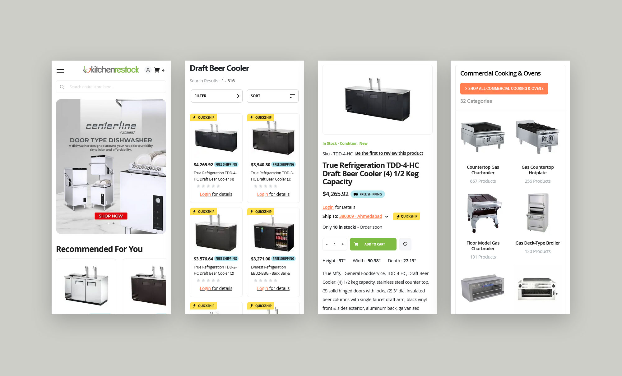 KitchenRestock Project Screenshot 1