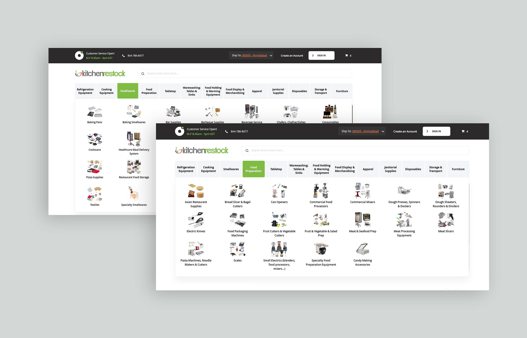 KitchenRestock Project Screenshot 2