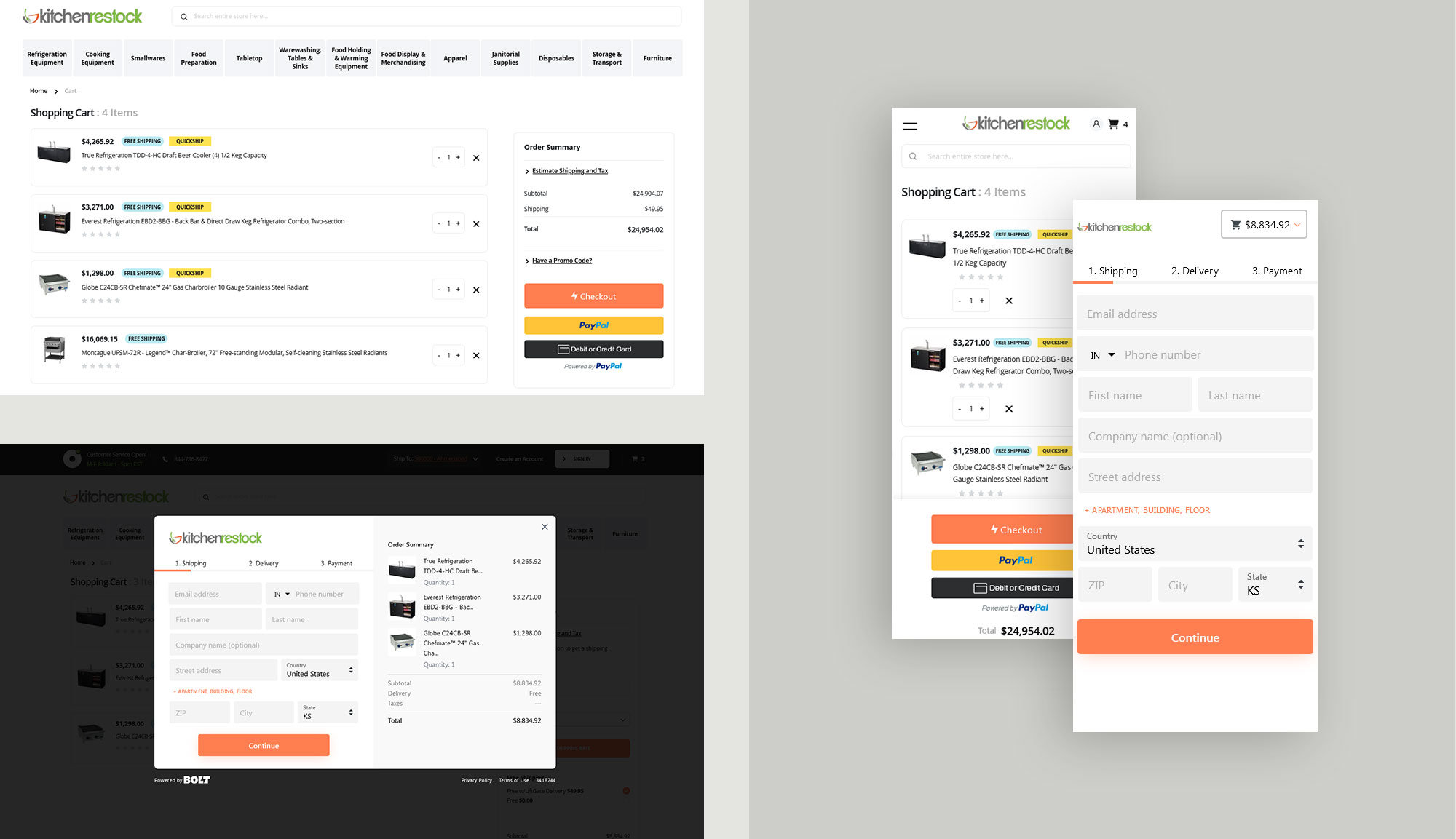 KitchenRestock Project Screenshot 2